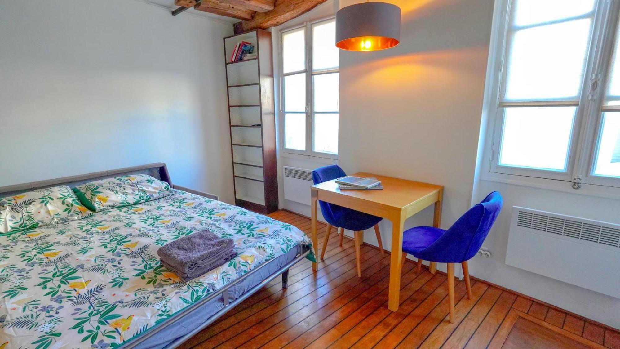 Romantic Studio At Quartier Latin Paris Exterior foto